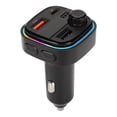 thumbnail image 1 of Adaptador de cargador de coche Transmisión estable Transmisor FM QC3.0 Carga rápida USB PD 20W Transmisor FM para coche C26, 1 of 15