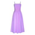 thumbnail image 5 of Kojanyu Women's Solid Sleeveless Round Neck Midi Dress – Elegant Club Party Casual Wear, 5 of 7