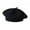 Black, variant on ievspot Children Painter Hat Candy Color Knitted Elastic Keep Warm Anti-slip  Baby Knitted Beret Autumn Winter Cap Outdoor Bonnet