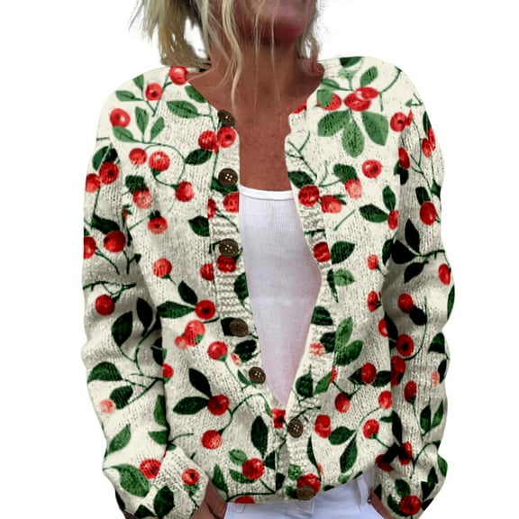 Bovemsi Womens Sweaters For Women Open Front Cardigan Chunky Long Sleeve Plus Size Button Up Fall Trendy Blouse Fall Sweaters