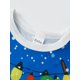 thumbnail image 5 of Pijamas navideños familiares a juego, camiseta de manga larga con estampado de alces y pantalón con estampado de árboles. Ropa de dormir para estar en casa., 5 of 10