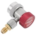 thumbnail image 2 of Adaptadores de acoplamiento rápido R134a, adaptadores de manómetros y accesorios de manguera R134a, conectores altos para sistemas de aire acondicionado de automóviles, 2 of 7