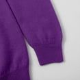 thumbnail image 6 of Holzkary Women's Basic Crewneck Sweater Long Sleeve Pullover Sweater Soft Lightweight Knit Tops 2025 Spring Autumn Winter New Solid Color Knitted Sweater Undercover Style Long Sleeve Purple M, 6 of 8