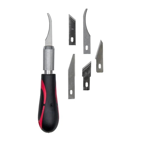 6-Pc Craft Hobby Knife With Precision Cutting Blades