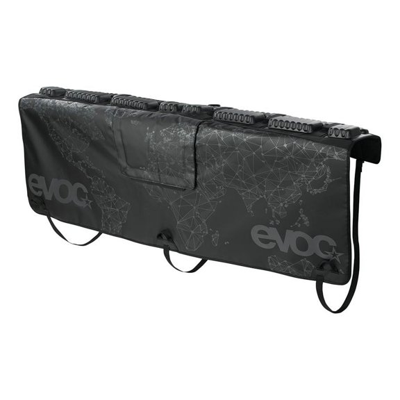 EVOC Tailgate Pad Curve Tailgate Pad 136cm / 53.5'' wide for mid-sized trucks Black