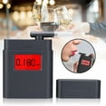 thumbnail image 2 of Portable LCD Digital Backlight Breath Analyzer Alcohol Tester with 5 Mouthpieces, 2 of 10