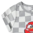 thumbnail image 3 of Disney Cars Lightning McQueen Short Sleeve Romper (Baby Boys), Sizes 6M-24M, 3 of 4