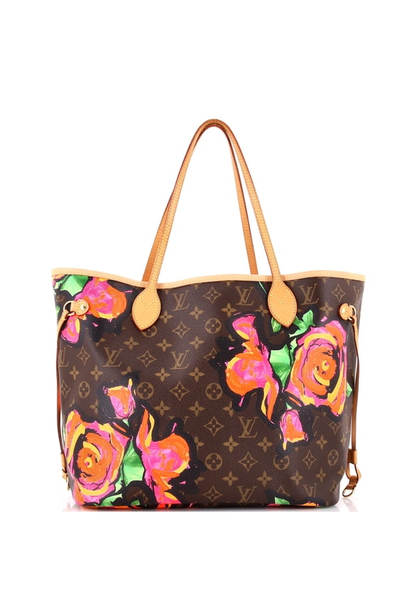 Pre-Owned Neverfull Tote Limited Edition Monogram Roses MM By Rebag