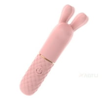 Xbonp Mini Vibrator Bullet for Women 10 Modes Rechargeable Waterproof Green