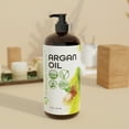 thumbnail image 4 of Argan Oil for Hair Oil for Dry Damaged Hair and Growth Argon Oil Serum For Hair Oil for Curly Frizzy Hair Argan Oil for Skin for Men Organic Argan Oil of Morocco Hair Oils 16 oz 100% Pure Cold Pressed, 4 of 5