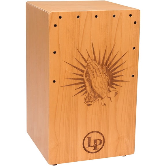 LP Praise Cajon - Natural Praying Hands