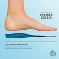 thumbnail image 3 of RBX Soothing Comfort Plantar Gel Orthotic Insoles, Full Length, Men 8-12 (Blue), 3 of 4