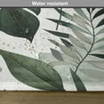 thumbnail image 5 of Ambesonne Green Place Mats Set of 4, Tropical Nature Design Leaves, Standard Size, Emerald Ivory Pale Brown, 5 of 5