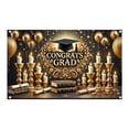 thumbnail image 2 of Danhjin Fond Polyester Félicitations Grad Backd Grad Backd Collation des Grades Décorations Backd Backdrop, 2 of 6