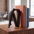 thumbnail image 4 of Unique Bargains Human Figure Thinking Man Statue Decorative Book Ends Black 5.5"x2.4"x8.3", 4 of 6