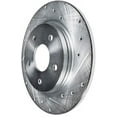 thumbnail image 5 of Detroit Axle - 12.17" (309mm) 5 Lug Rear Drilled Brake Rotors Replacement for Lexus RX350 RX450H Toyota Highlander Sienna Fits select: 2013,2015 LEXUS RX 350 BASE/350 F-SPORT, 5 of 7