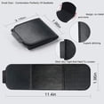 thumbnail image 4 of Car Seat Belt Adjuster: Comfortable Leather Design, Reduces Friction, Fits Most Belts, Ideal for Summer Use, 4 of 8