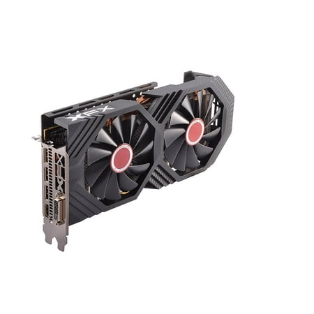 XFX - AMD Radeon RX 580 GTS XXX Edition 8GB GDDR5 PCI Express 3.0 Graphics Card - Black