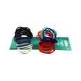 Equate Elastics, Ponytail Holder Hair Tie for Fine Hair,Girls,Assorted