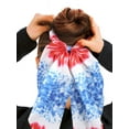 thumbnail image 3 of Way to Celebrate Americana Tie Dye Scarf Scrunchie, 3 of 4