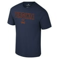 thumbnail image 2 of Men's Colosseum Navy Virginia Cavaliers Color Pop Active Blend T-Shirt, 2 of 3
