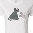 thumbnail image 4 of Inktastic Cute Rhinos Women's T-Shirt, 4 of 5