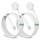 thumbnail image 1 of Cable de carga Hzevn para Apple Watch, paquete de 2, USB C de 3 pies, blanco, 1 of 7