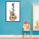 thumbnail image 5 of Cuadros Decorativos Bordado parcial 11CT Flor Instrumento musical DIY Kit estampado Punto de cruz Likrtyny embutido en tela, 5 of 9