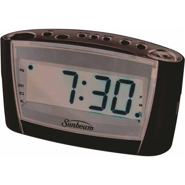 Sunbeam CR1007-005 Radio Réveil avec Insta-Set