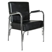 PureSana Chromium Ella Professional Auto Reclining Shampoo Chair, Black