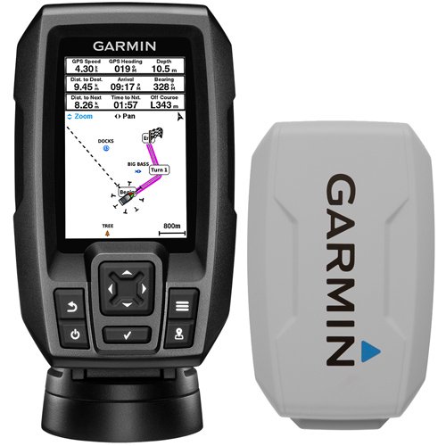 Garmin Striker 4 3.5 Inches HVGA Color CHIRP Fishfinder with Transducer
