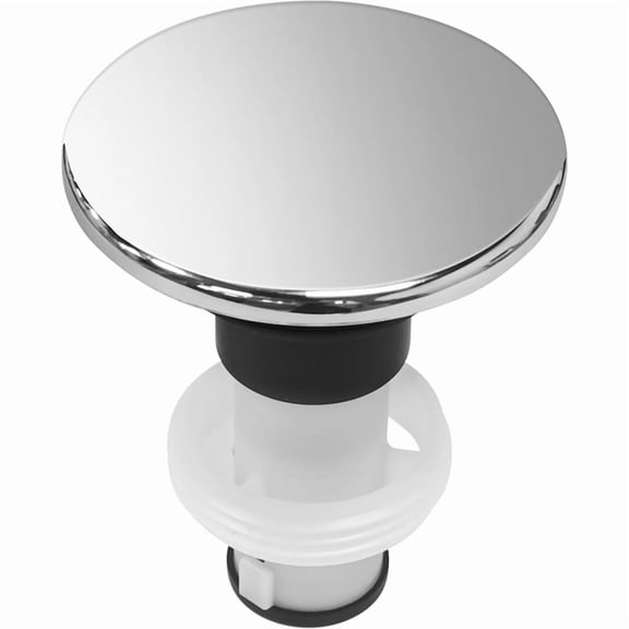 Polished Chrome 972098A Bathroom Sink Push & Seal -Up Drain Stopper Assembly,Part Number is 35338-06XX