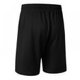 thumbnail image 2 of Loose Training Cropped Knee-length Shorts Casual Active Shorts Men Trousers Elastic Male Shorts Fashion Shorts Quick-drying, 2 of 7