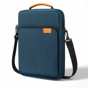 Petyoung 9-11" Tablet Sleeve Bag Case with Shoulder Strap: Fits iPads (10.2",10th Gen,Air 5/4 10.9",Pro 11"),Galaxy Tab S9/S8/A8/A7,Indigo
