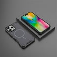 thumbnail image 3 of Case For IPhone 16 Pro [Compatible con la Funda Protectora para Teléfono de Color Sólido con Airbag de Grado Militar MagSafe], Gris Oscuro, For IPhone 16 Pro, 3 of 8