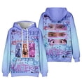 thumbnail image 1 of Moonsky Sudadera con capucha de moda para mujer de la cantante pop Dem/0n HUNTR/X con jersey corto, suave y cómoda, top de manga larga para uso informal en primavera, otoño e invierno. XL, 1 of 4