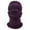 Dark Purple, variant on Winter Outdoor Winter Hats For Men And Women Comfortable Lined Knitted Scarf Integrated Pullover One Piece Head Cover Red