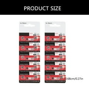 JROCHE 10pcs/20Pcs AG1/LR621 Quality Button Cell Battery for Watches Toy Alkaline Cell