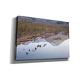 thumbnail image 2 of Epic Graffiti 'Vermillion Lakes 2' by Joe Reimer Photography, Canvas Wall Art, 18"x12", 2 of 8
