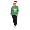 thumbnail image 2 of Jollidays Women's Proseco Ho Ho Ho Christmas Pullover Sweatshirt, Sizes S-XXL, 2 of 5