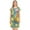 Capybaras Holding Lemons, variant on Women's Sleep Dress Nightgown with Short Sleeves Light Blue Paper Cranes Sleepwear Sizes S-2X
