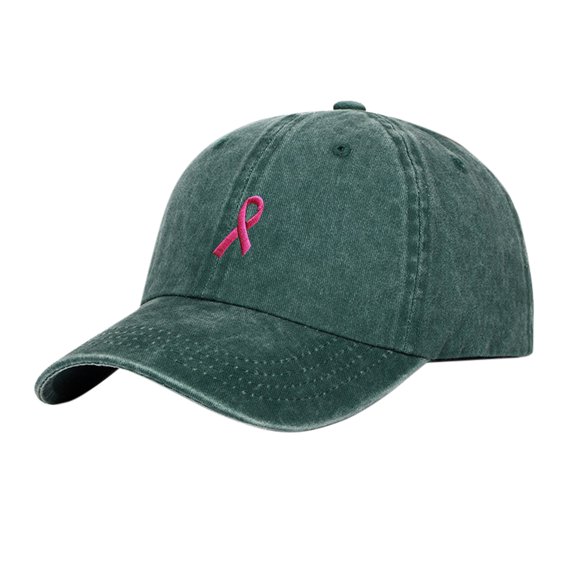 Duoif Washed Baseball Caps for Men Women with Small Heart Embroidery Women Criss Cross Ponytail Baseball Cap, Adjustable Baseball Hat for Women, Mesh Outdoor Sports Hat for Travel, Sports