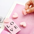 thumbnail image 3 of Clearance! Delayuji Home Decor 10 Pink Heart Plastic Peg Paper Clips Holder Craft Message Photo Memo Note Pink, 3 of 4