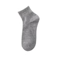 thumbnail image 3 of Womens Crew Ankle Socks Athletic Casual Cotton Socks for Women,Light Gray, 3 of 4