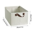 thumbnail image 3 of Mouliraty Household Wardrobe Storage Box, 47*28*20CM, Clothes And Miscellaneous Items Sorting Storage Box Cloth Foldable, Decorative Closet Organizers and Storage for Clothes, Towels, 3 of 8