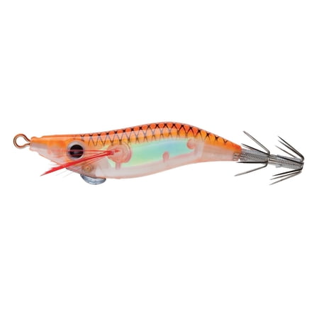 Yo-Zuri Squid Jig Ultra Cloth M2 2-3/4 inch 1/8 oz Luminous Orange
