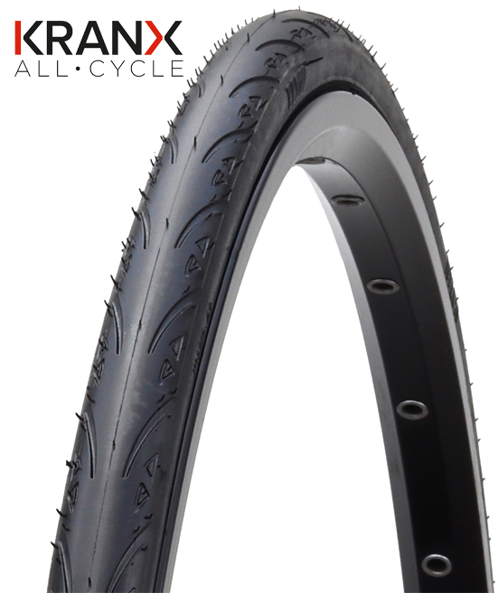 2 Copertoni MTB 26 X 1.95 (52-559) Semi Slick - Nero, Battistrada Semiliscio