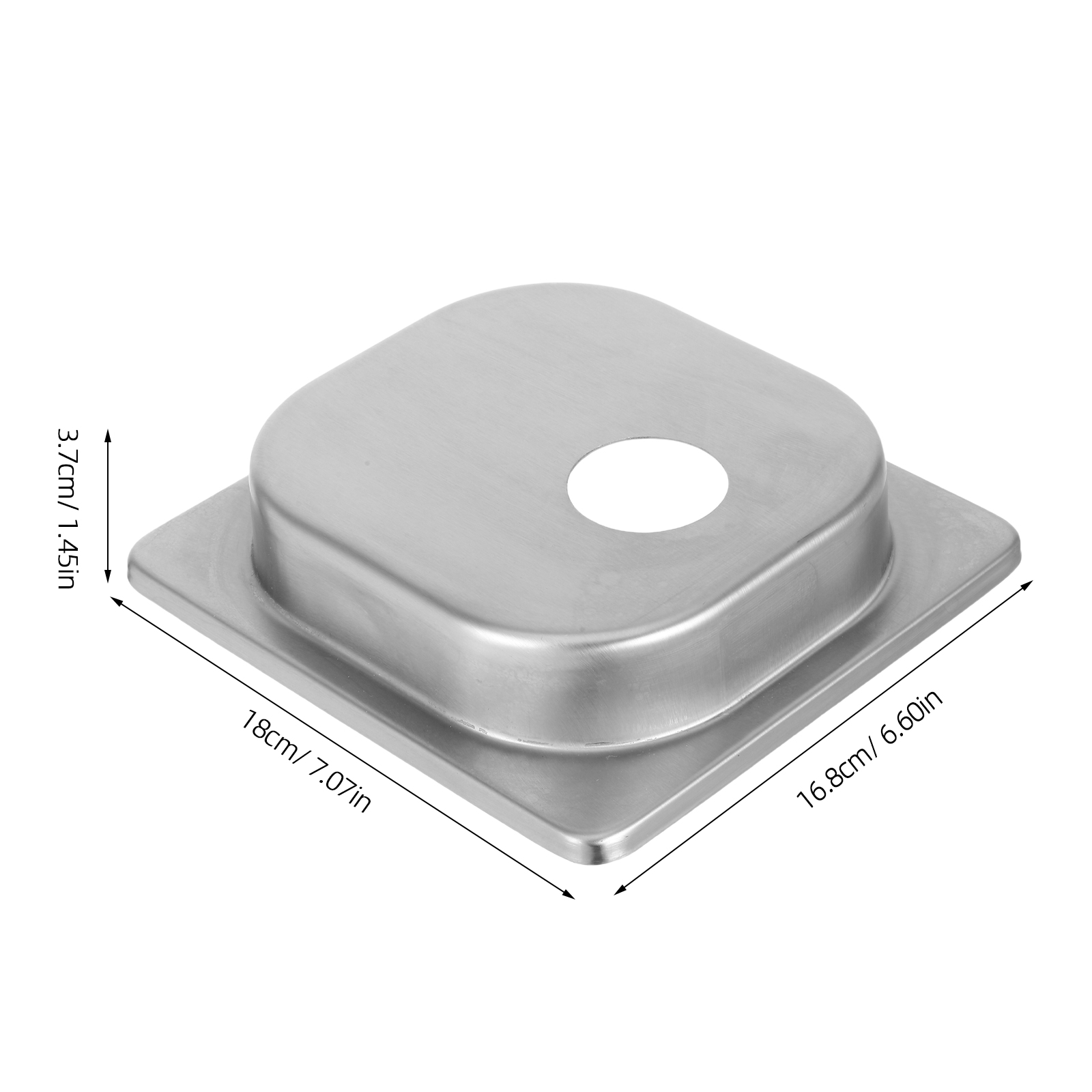 Homoyoyo Stainless Steel Syrup Pump Lid Replacement for Kitchen Use, Easy to Clean and Accessory