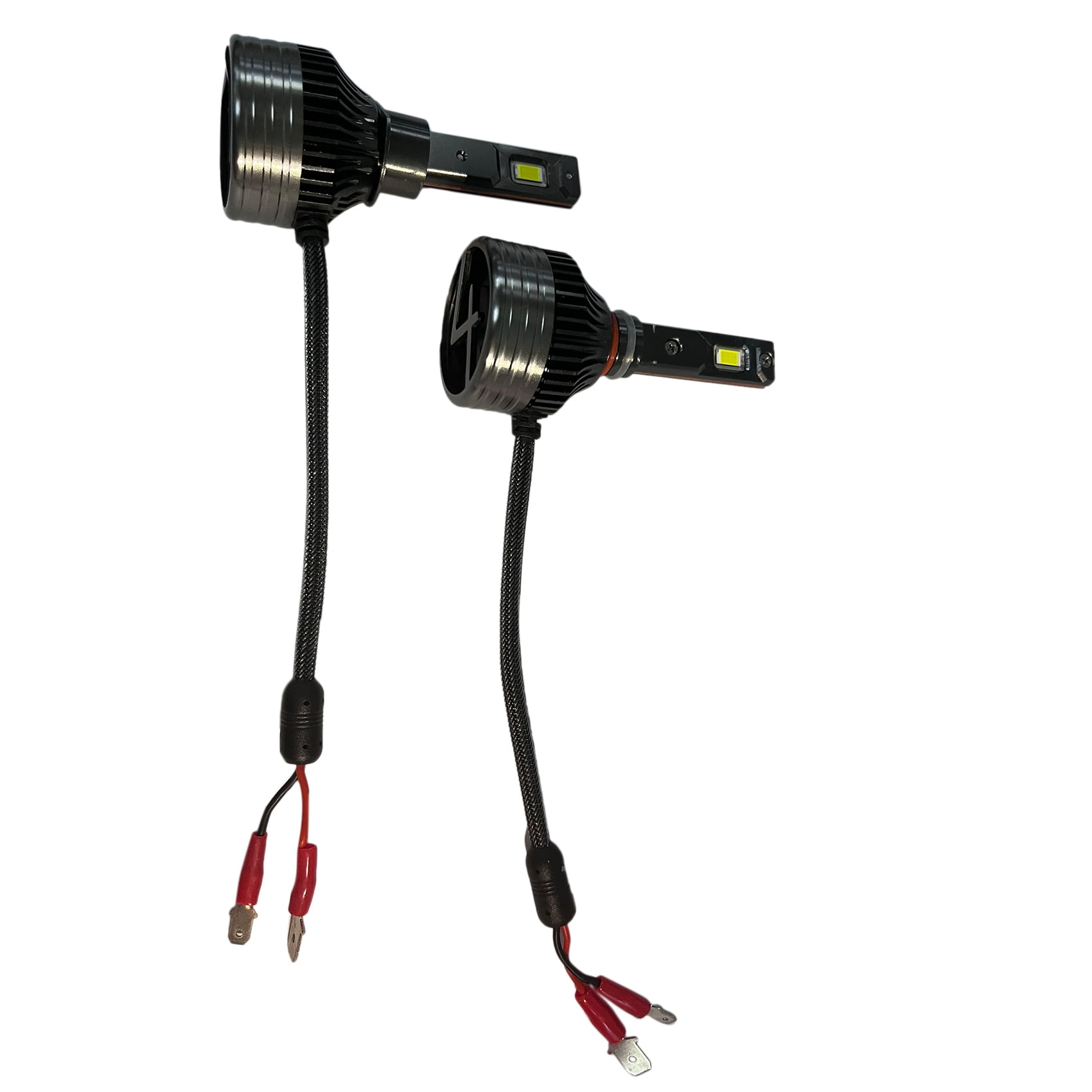 H1 LED Headlight Bulbs 12000LM 120W 6000K Extremely Double Heat Pipe