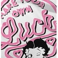 thumbnail image 4 of Betty Boop Your Own Luck Girl Power Youth T Shirt Tee Girls Infant Toddler Brisco Brands 3T, 4 of 5